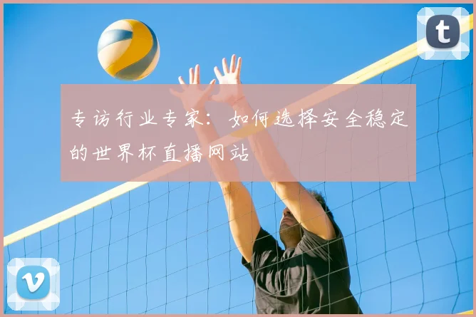 专访行业专家:如何选择安全稳定的世界杯直播网站