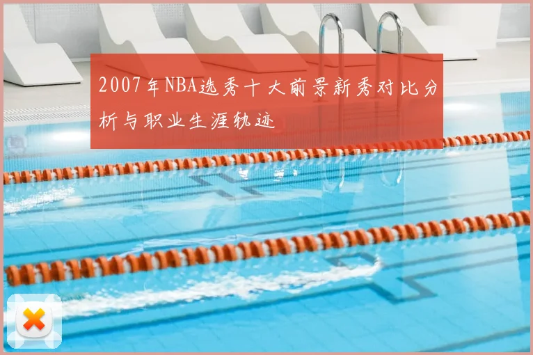 2007年NBA选秀十大前景新秀对比分析与职业生涯轨迹